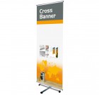 Cross Banner Stand, einseitig